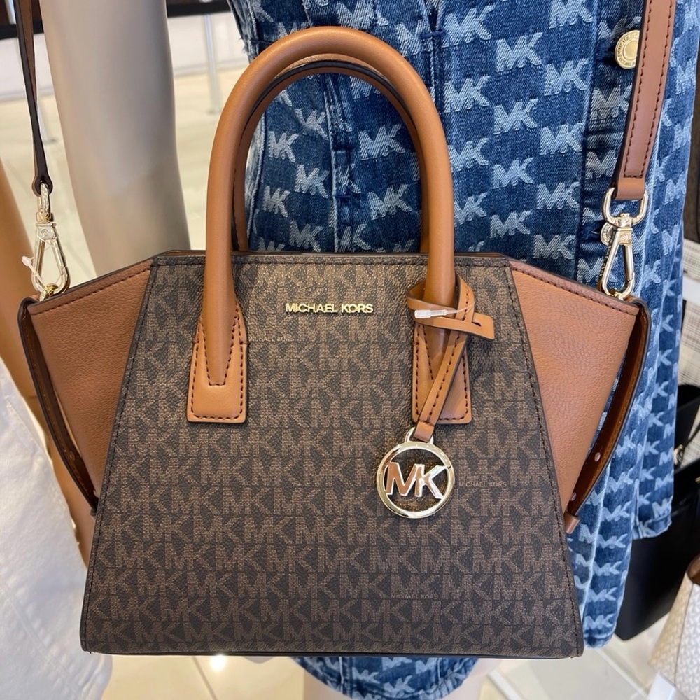Michael Kors Brown Satchel Bag